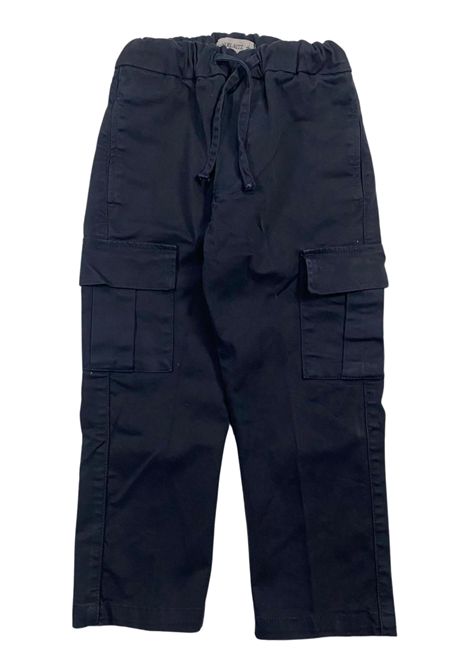 Blue cotton children's trousers Manuel Ritz | MR3164BLU